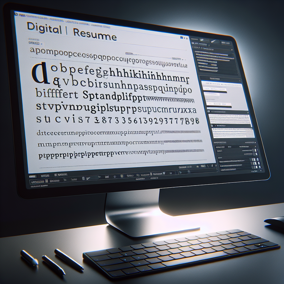 fazer currículo PDF formatação - imagem 1